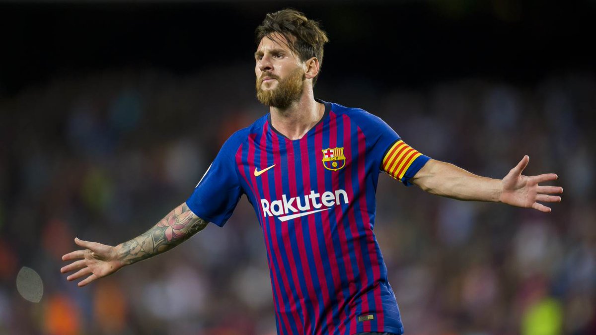 برشلونة يفوز وميسي يترك بصمته للتاريخ