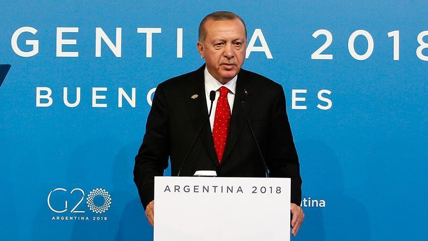 أردوغان: العالم لن يطمئن حتى يتمّ الكشف عن قتلة خاشقجي