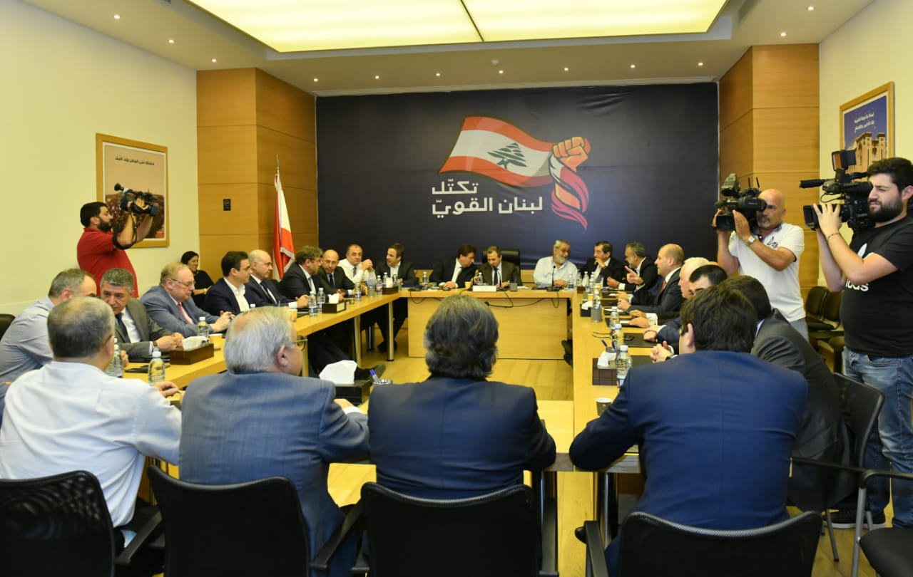 لبنان القوي: لاعتماد معايير مشتركة بتشكيل الحكومة على أساس الانتخابات